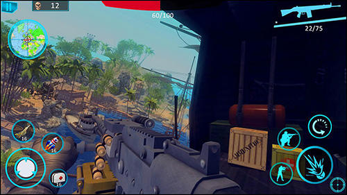 Island demolition ops: Call of infinite war FPS captura de pantalla 1