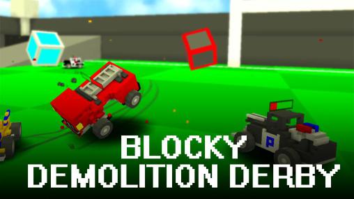 Blocky demolition derby captura de pantalla 1