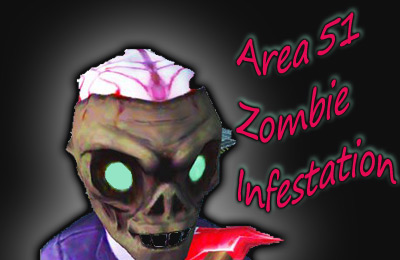 логотип Зона 51 Зомбі зараження