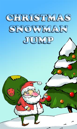 Christmas snowman jump captura de tela 1
