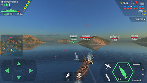 Battle of warships screenshot 1