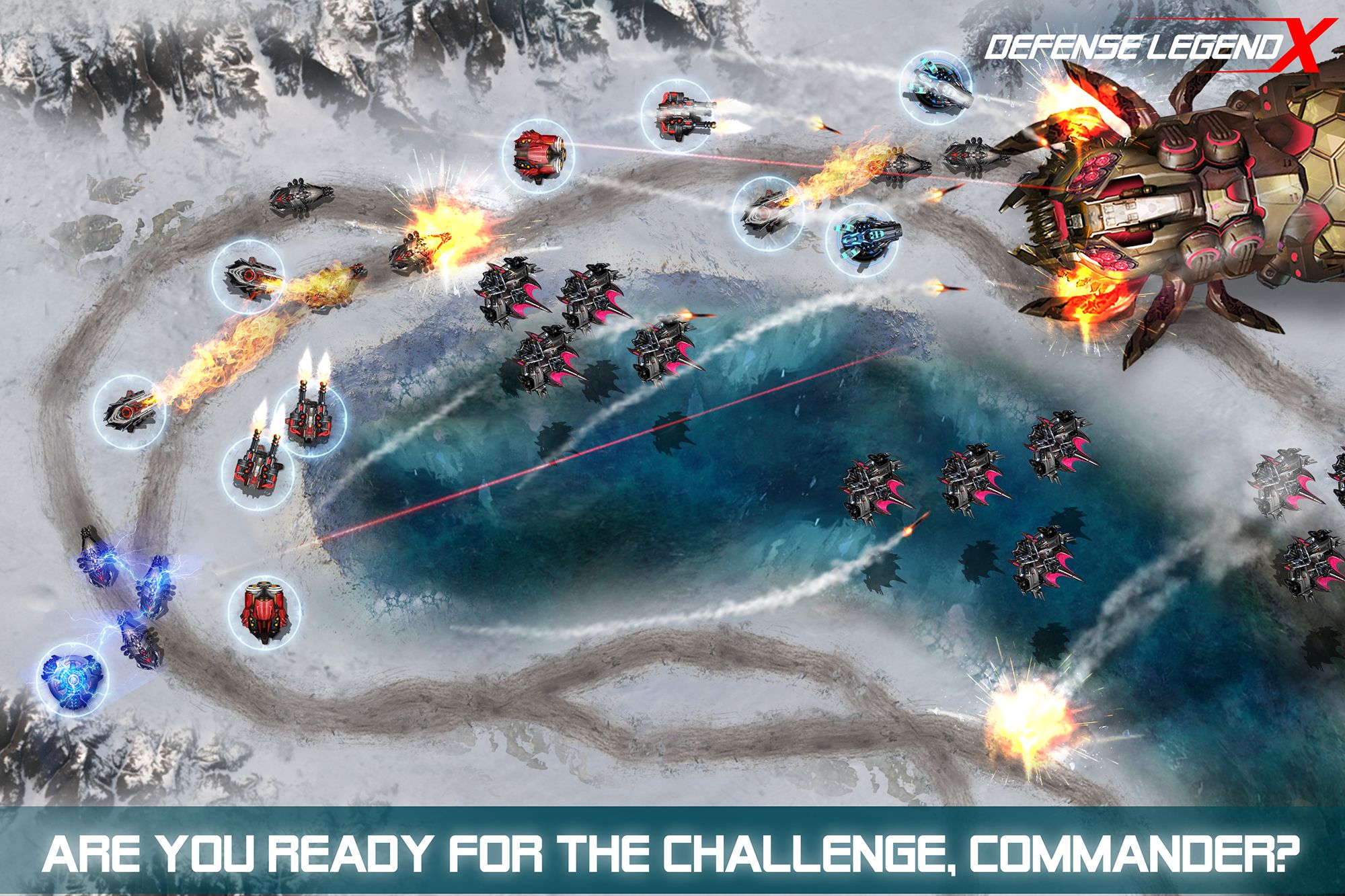 Defense Legend X: Sci-Fi Tower defense for Android