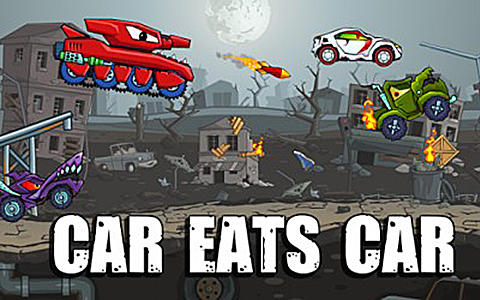 Car eats car: Racing captura de pantalla 1