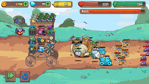 Cat'n'robot: Idle defense pour Android