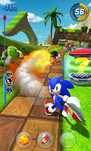 Forças de Sonic: Batalha de Velocidade em português