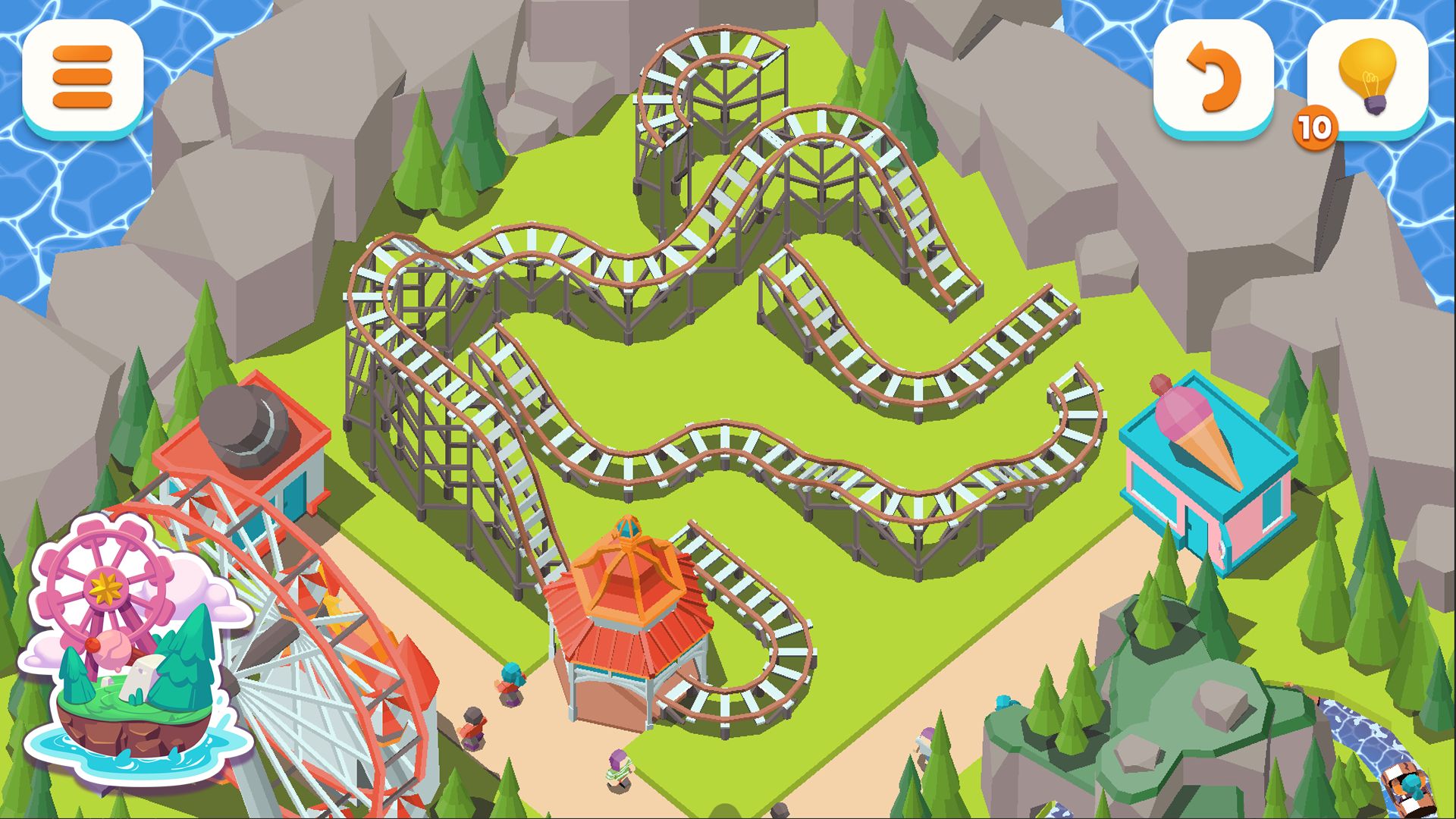 Coaster Builder: Roller Coaster Connect Puzzle for Android