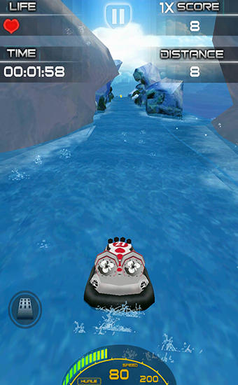 Ice yacht racing скриншот 1