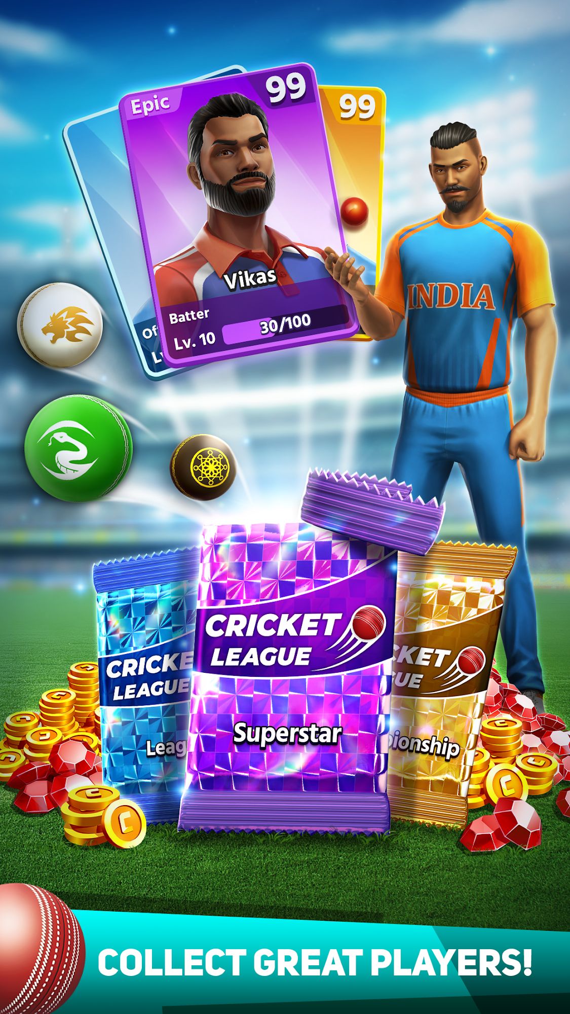 Cricket League скриншот 1