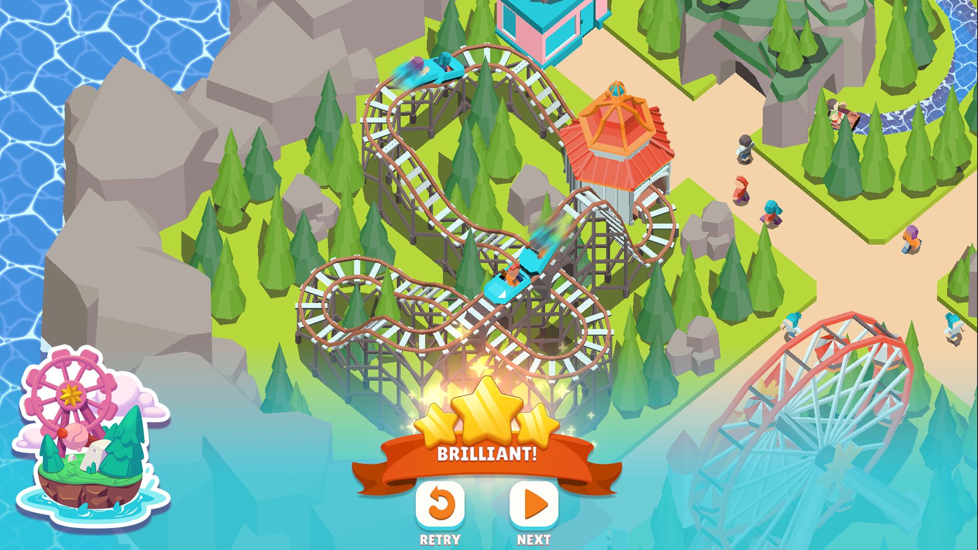 Coaster Builder: Roller Coaster Connect Puzzle for Android