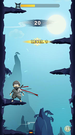 Ninja: Cliff jump pour Android