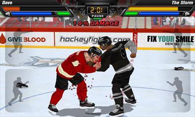 Hockey Fight Pro captura de tela 1