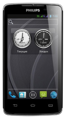 フィリップス Xenium W732 アプリ