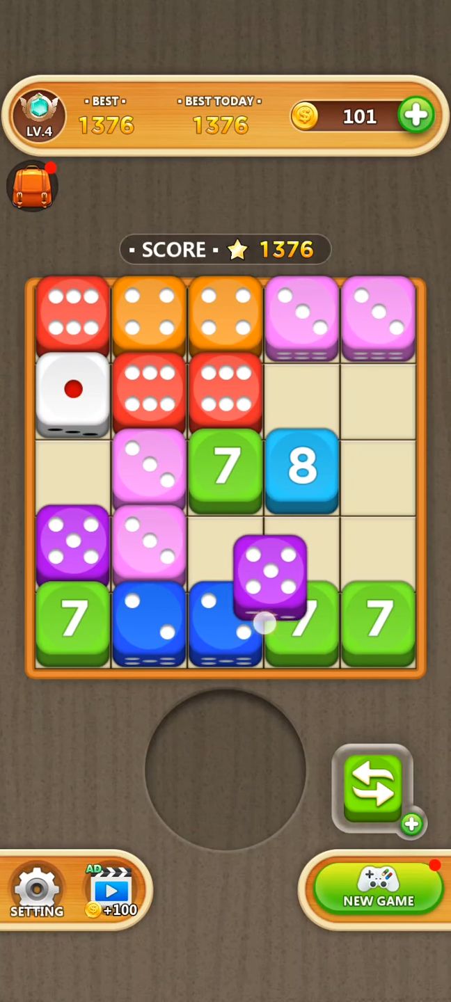 Dice Puzzle - Merge puzzle for Android
