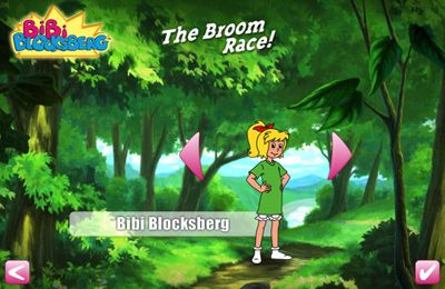 日本語のBibi Blocksberg – The Broom Race 