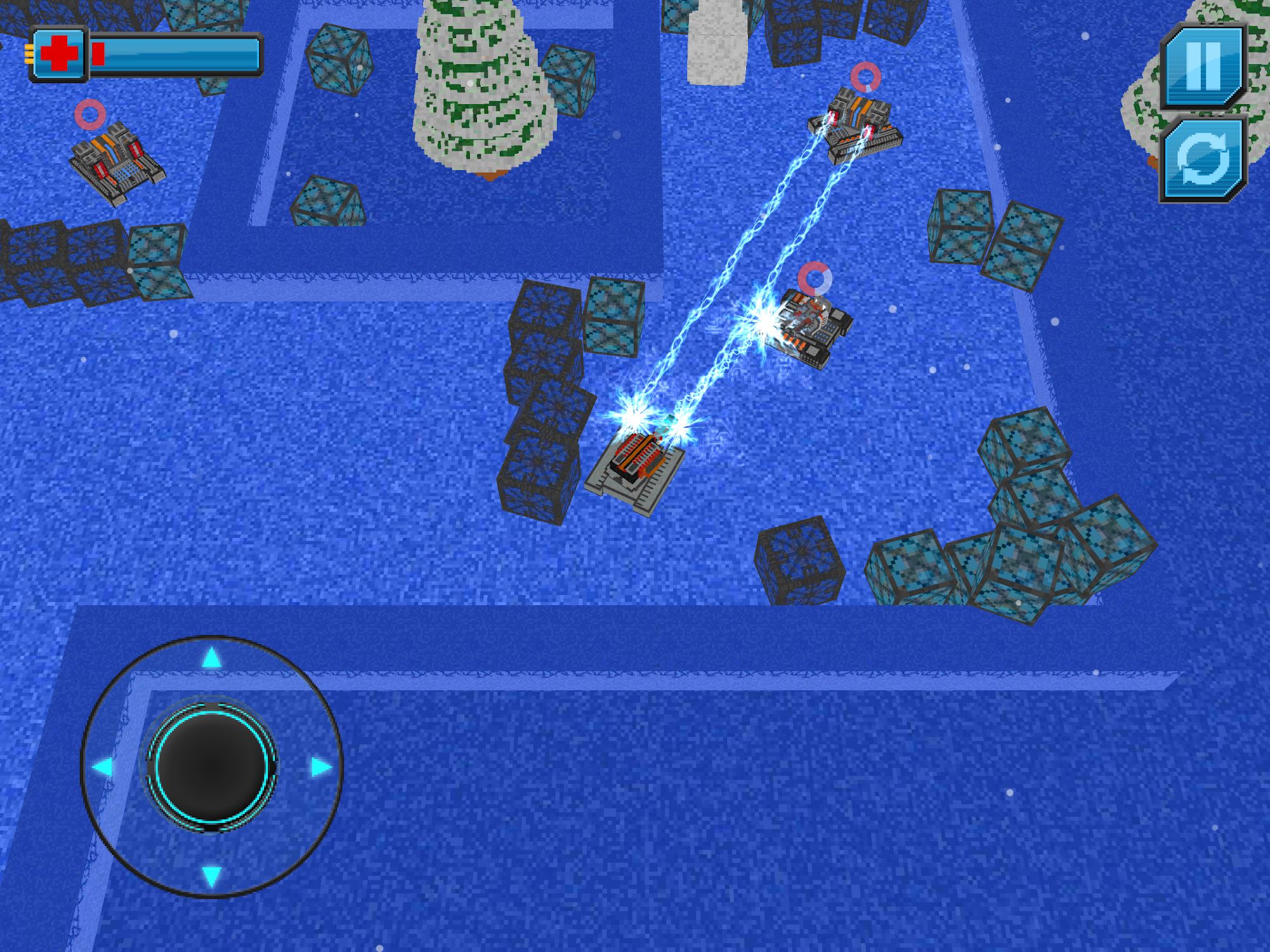 Power Tanks 3D - Cyberpunk Shooter War Game for Android