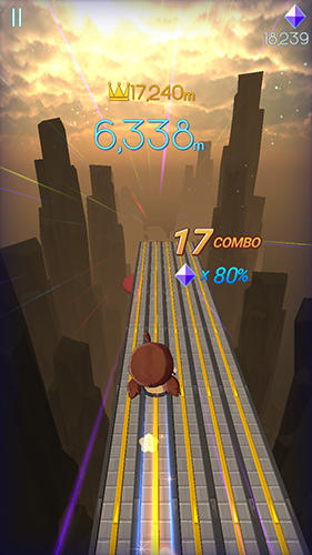 Sky girls: Flying runner game für Android