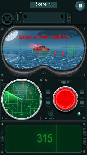 You sunk: Submarine game captura de pantalla 1