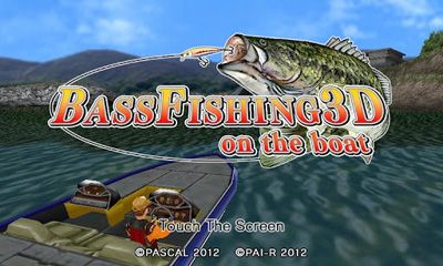 Bass Fishing 3D on the Boat captura de pantalla 1