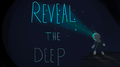 ロゴReveal the deep