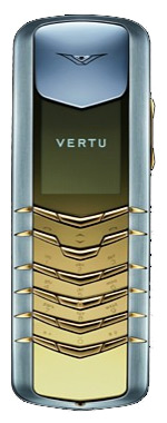 мелодии на звонок Vertu Signature Stainless Steel with Yellow Metal Details
