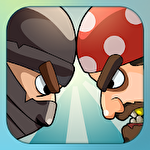 Pirates vs ninjas: 2 player game ícone