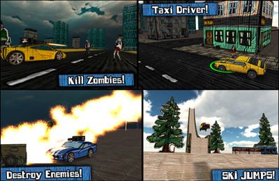 日本語のCars And Guns 3D 