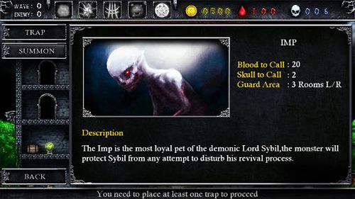 Sybil: Castillo de la muerte para dispositivos iOS