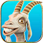 Crazy goat rampage sim 3D ícone