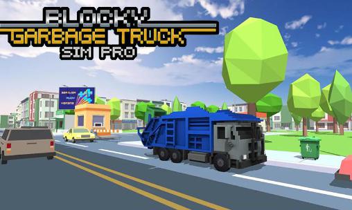 Blocky garbage truck sim pro图标