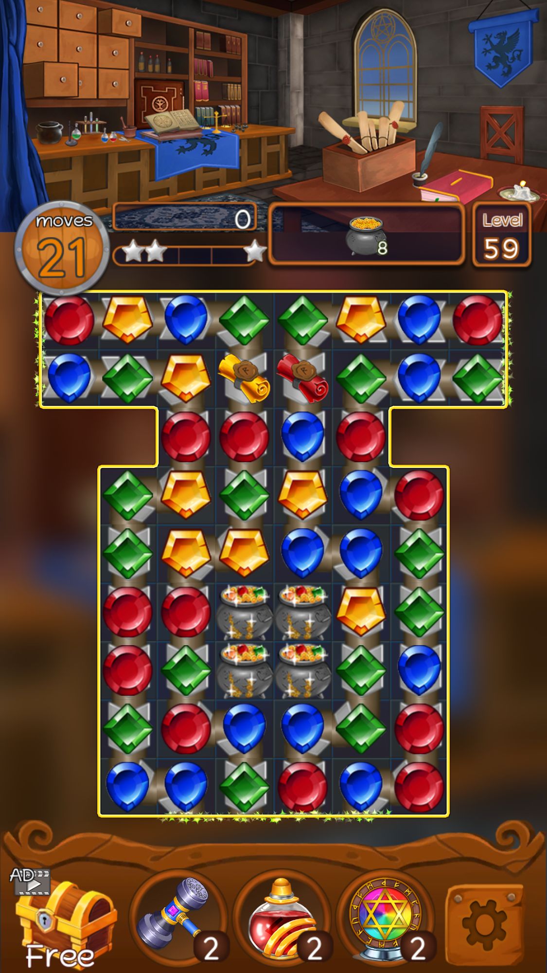 Jewels Magic Kingdom: Match-3 puzzle for Android