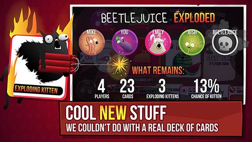 Exploding kittens for iPhone for free