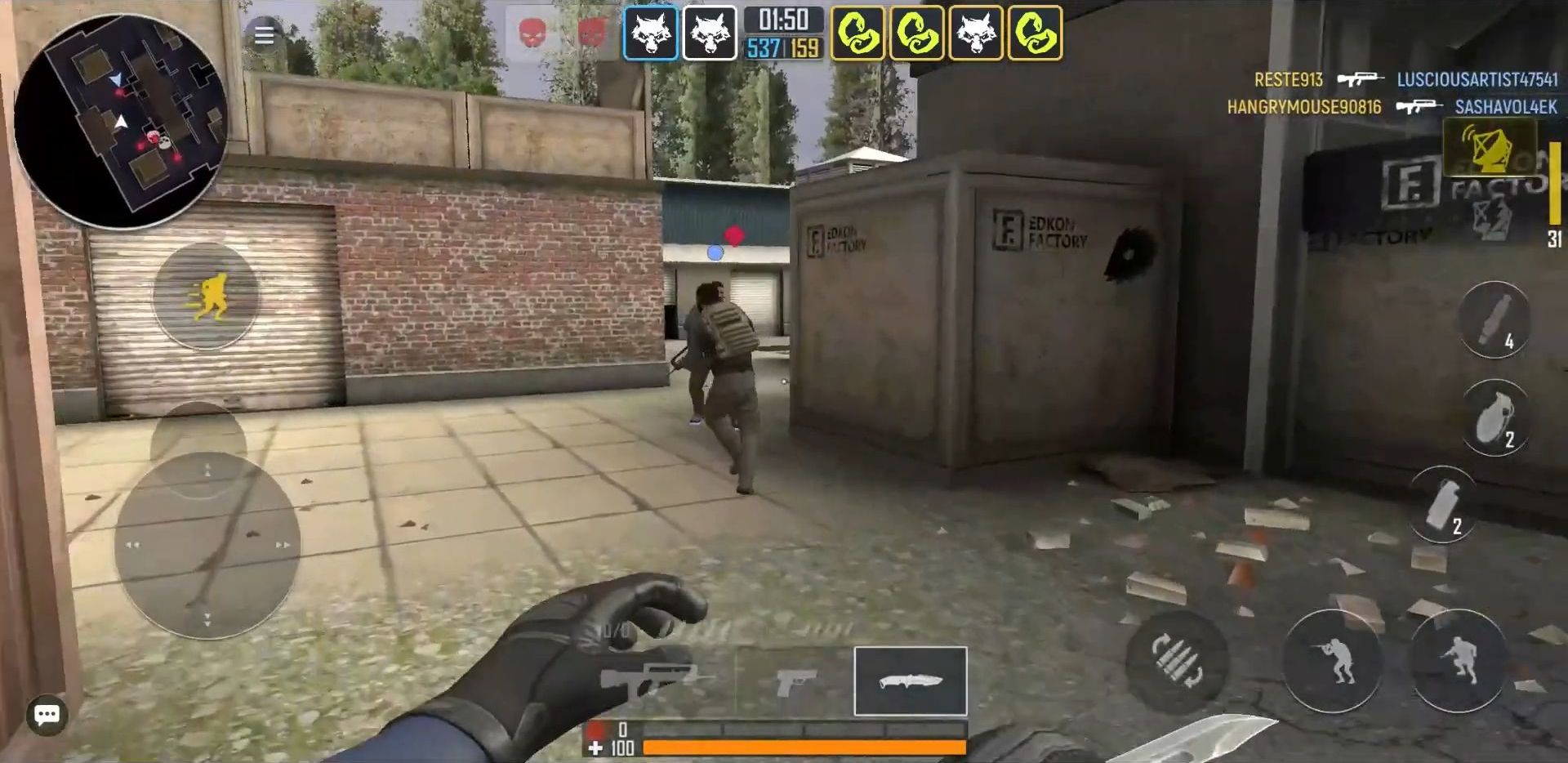 Fire Strike Online - Free Shooter FPS captura de pantalla 1
