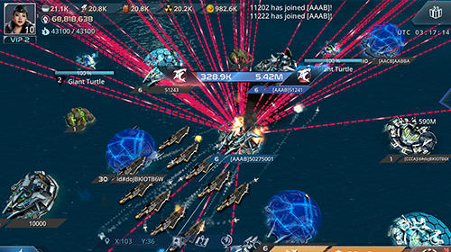 Sea fortress: Epic war of fleets para Android