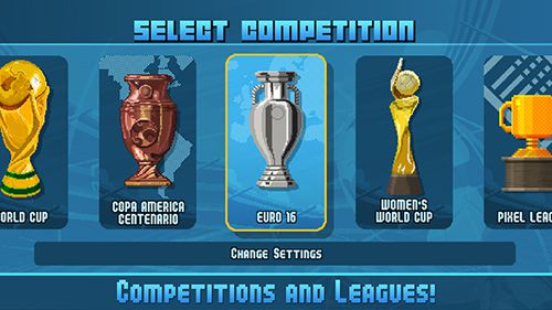 Pixel cup: Soccer 16 for iPhone