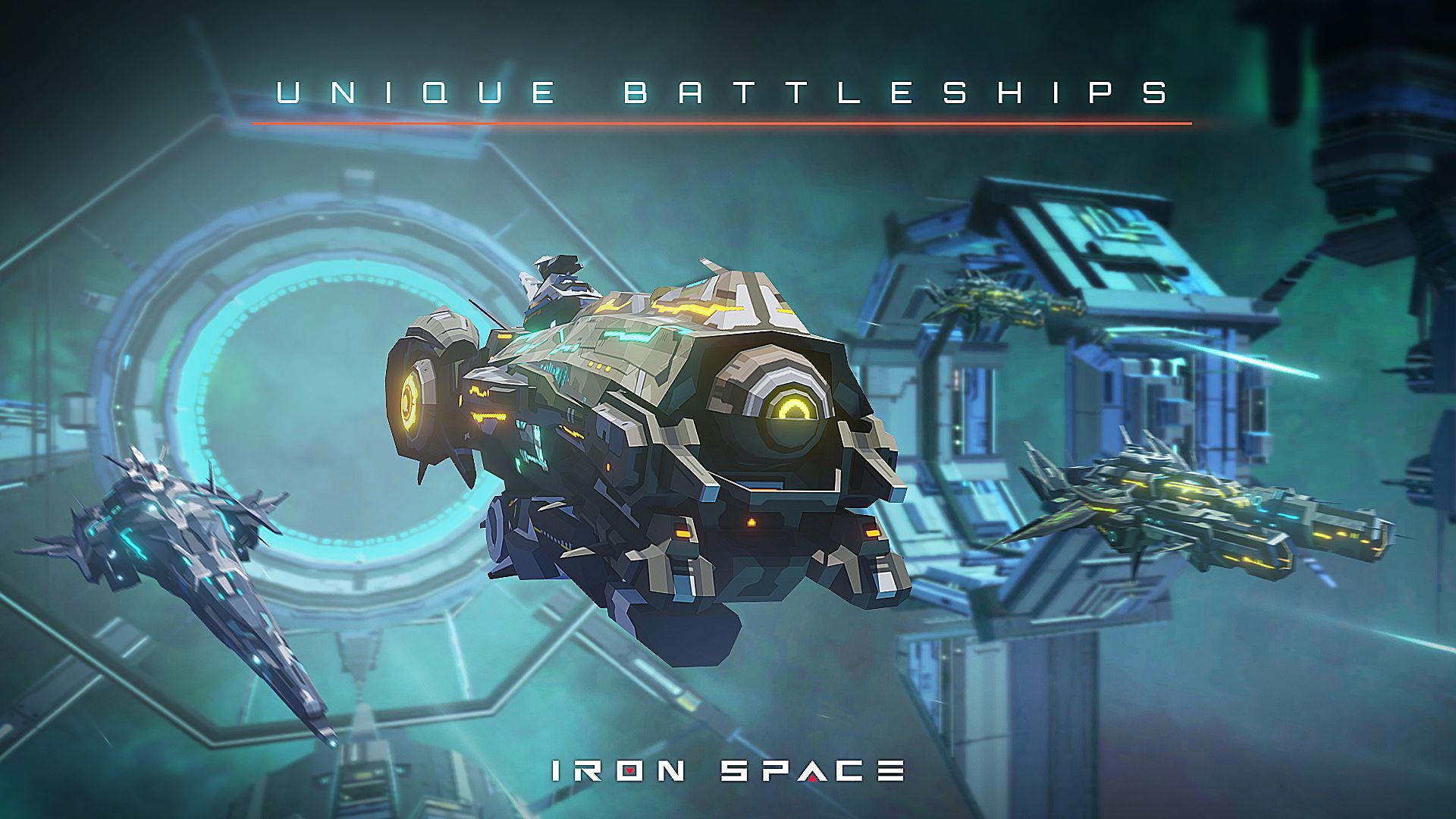 Iron Space: Real-time Spaceship Team Battles скриншот 1