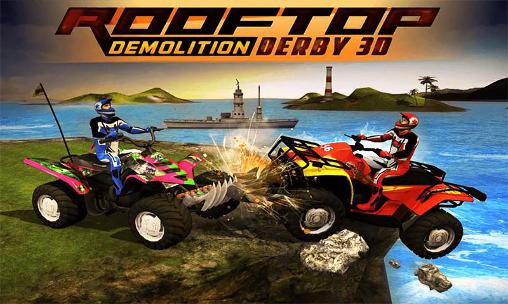 Rooftop demolition derby 3D screenshot 1