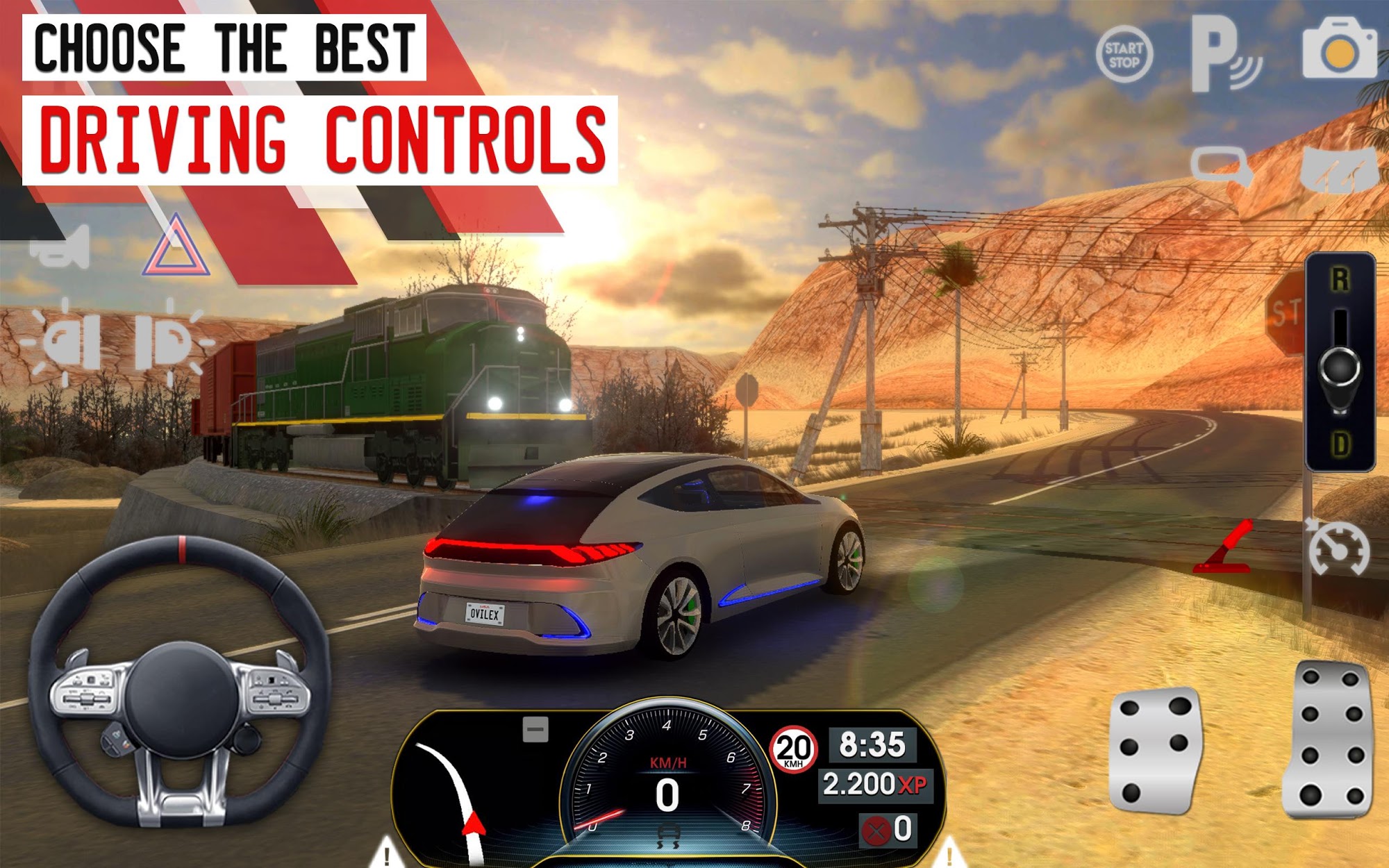 Driving School Sim скриншот 1