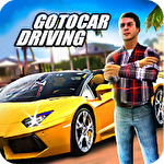 Go to car driving icon