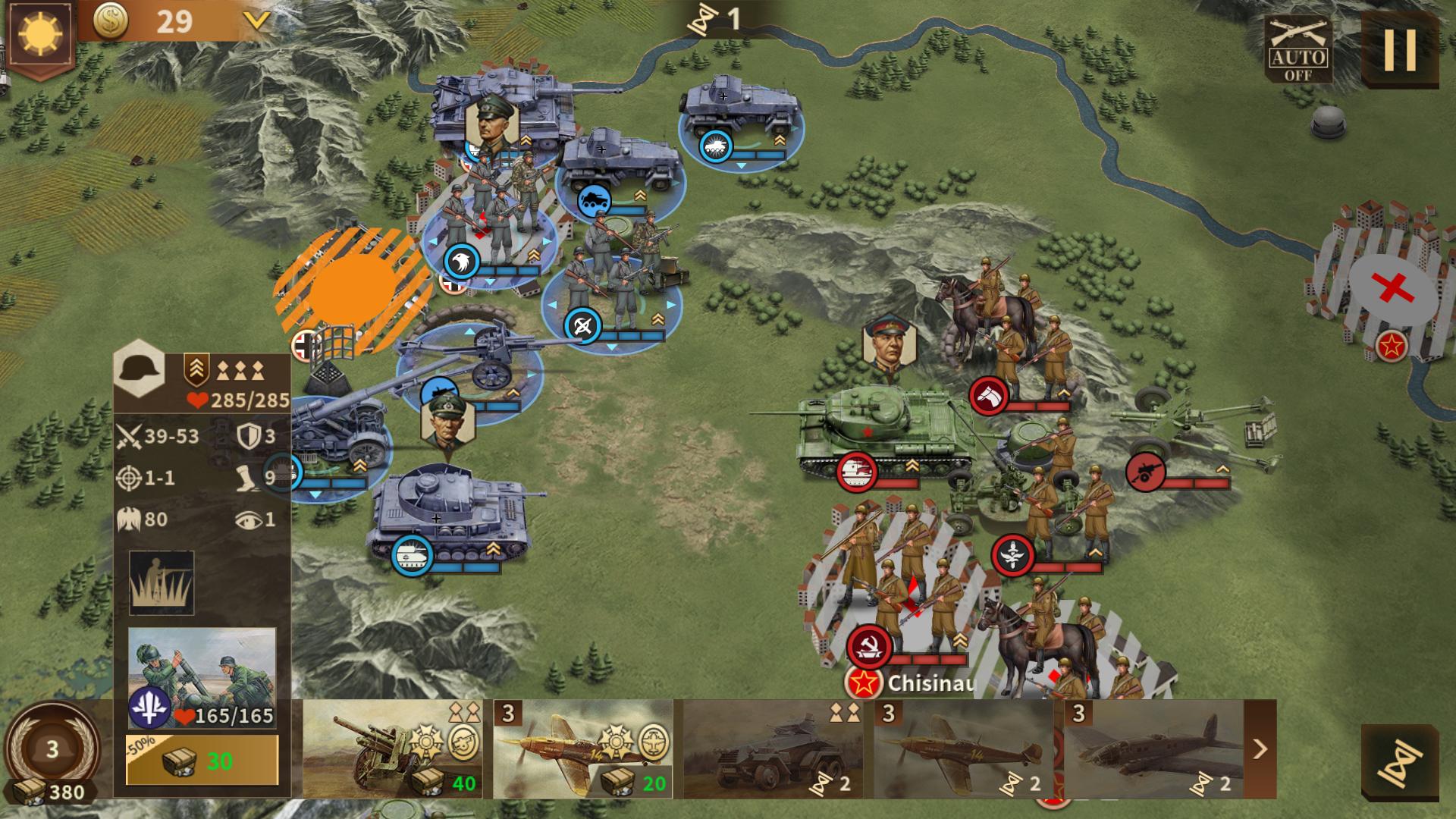 Glory of Generals 3 - WW2 Strategy Game скріншот 1