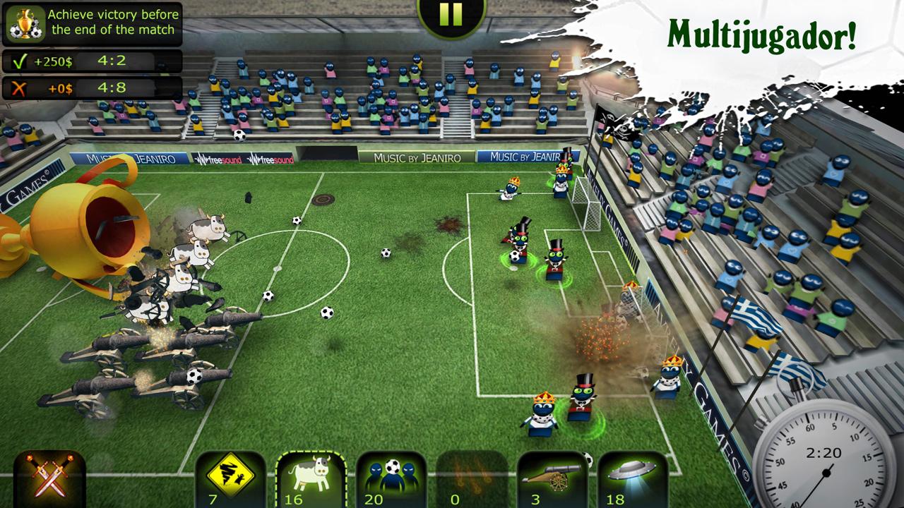 FootLOL: Crazy Soccer! Action Football game para Android