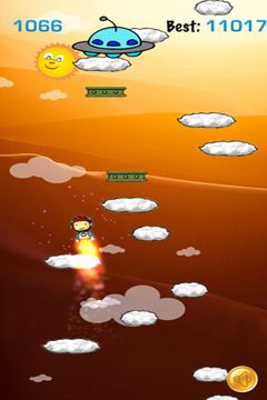 Pou vs Pou - Sky Jump 