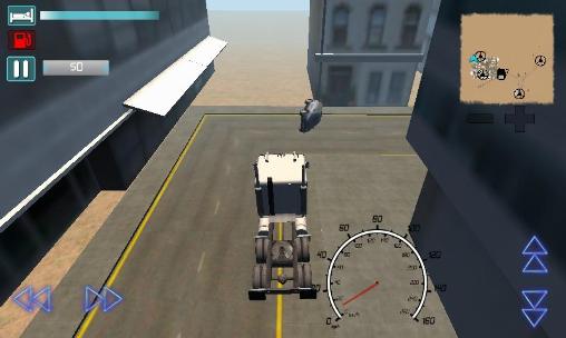 Truck driver 3D: Extreme roads captura de pantalla 1