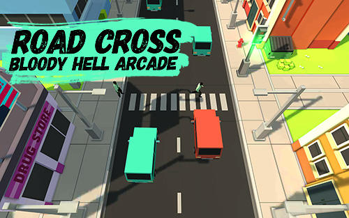 Road cross: Bloody hell arcade captura de pantalla 1