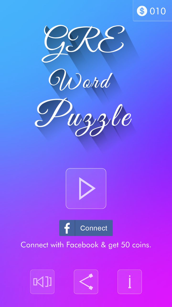 Word Game for GRE Students for Android