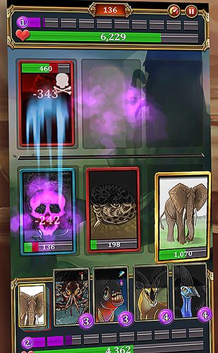 Battle cards savage heroes TCG for iOS devices