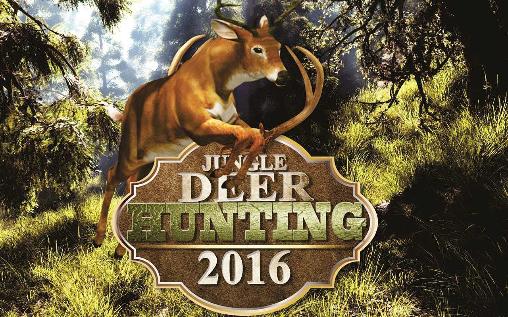 Jungle deer hunting game 2016 icône