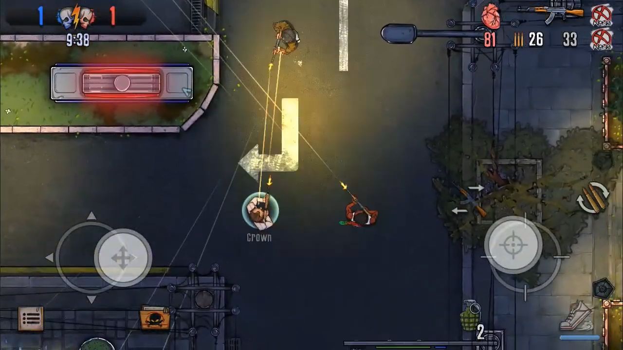 Android用 Urban Crooks - Top-Down Shooter Multiplayer Game