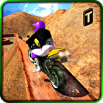 Иконка Crazy offroad hill biker 3D