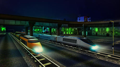 Euro train driving games pour Android