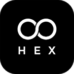 Infinity loop: Hex icon